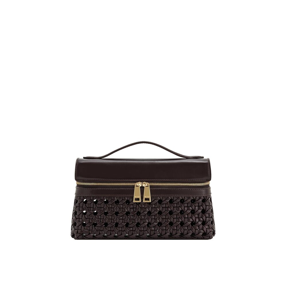 1247 Thea Top Handle Bag - Deep Claret